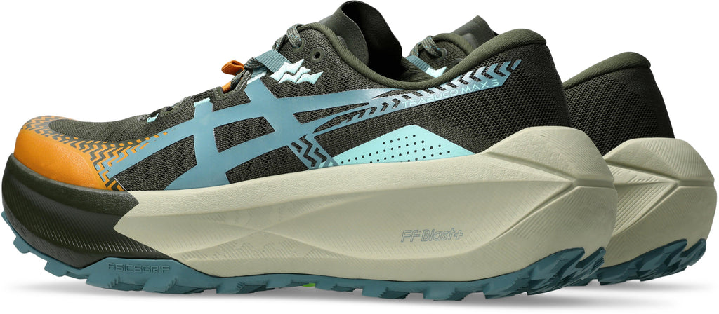 Asics Trabuco Max 5 Men's Trail Running Shoes - Green