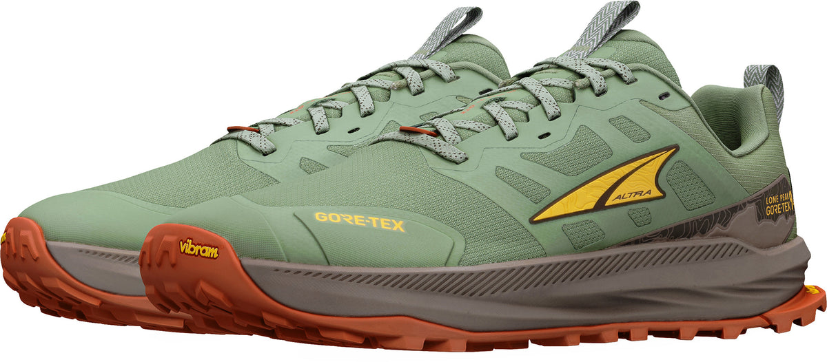 Altra Lone Peak 9+ GORE - TEX Men's Trail Running Shoes - Green