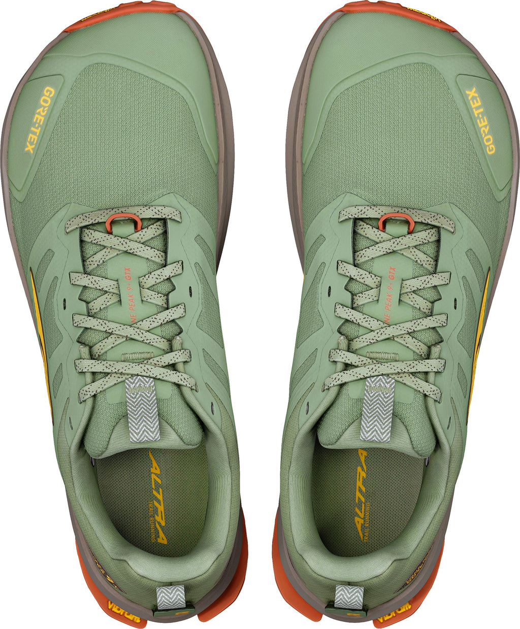 Altra Lone Peak 9+ GORE - TEX Men's Trail Running Shoes - Green