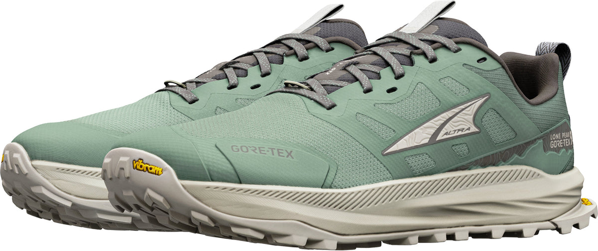 Altra Lone Peak 9+ GORE - TEX Men's Trail Running Shoes - Green