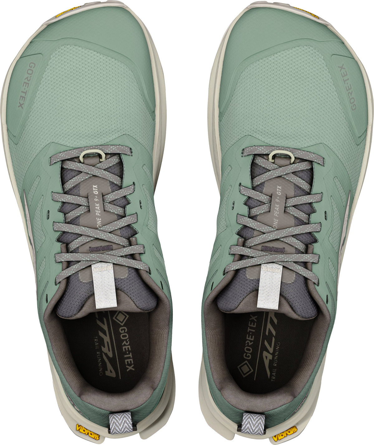 Altra Lone Peak 9+ GORE - TEX Men's Trail Running Shoes - Green