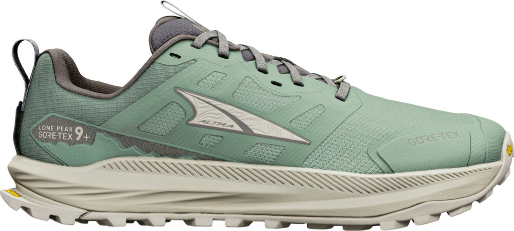 Altra Lone Peak 9+ GORE - TEX Men's Trail Running Shoes - Green