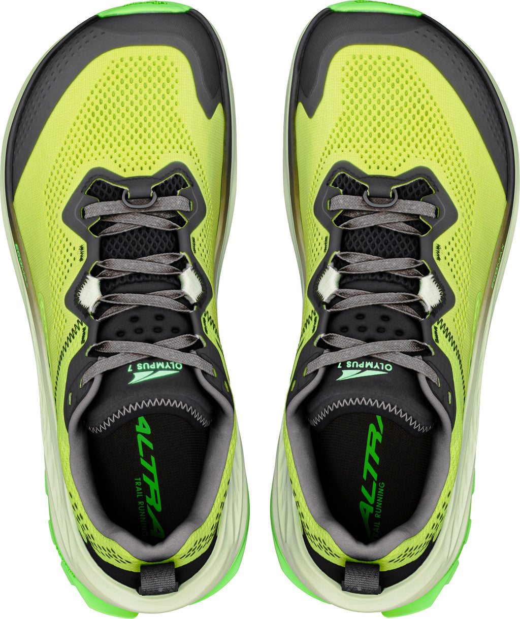 Altra Olympus 7 Men's Trail Running Shoes - Green
