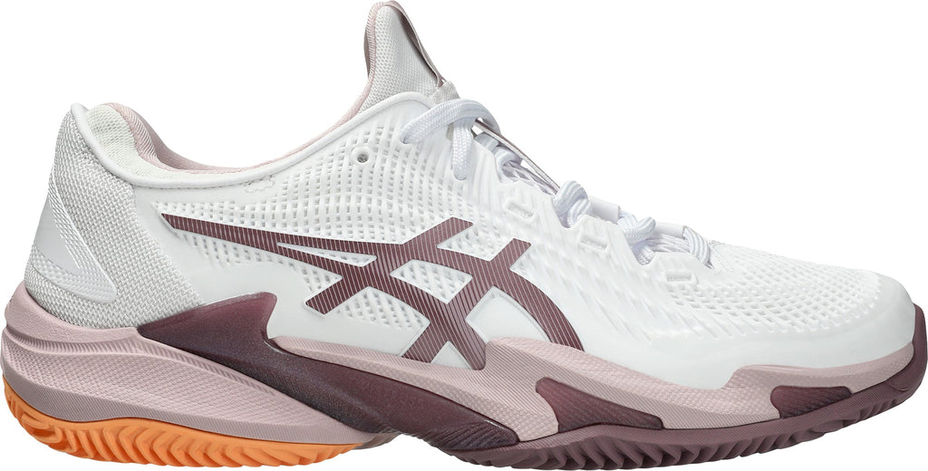 Asics Court FF 3 Clay Women's Tennis Shoes - White
