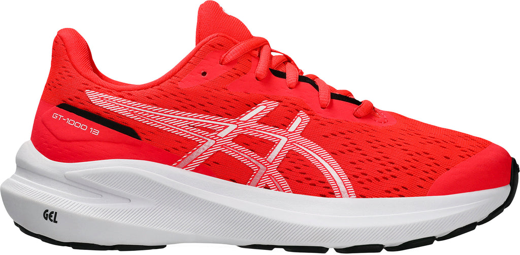 Asics GT 1000 13 GS Junior Running Shoes - Red
