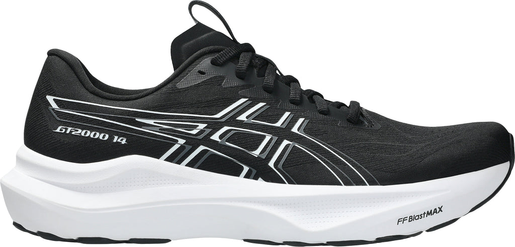 Asics GT 2000 14 WIDE FIT Men's Running Shoes - Black