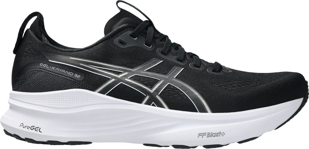 Asics Gel Kayano 32 WIDE FIT (2E) Men's Running Shoes - Black