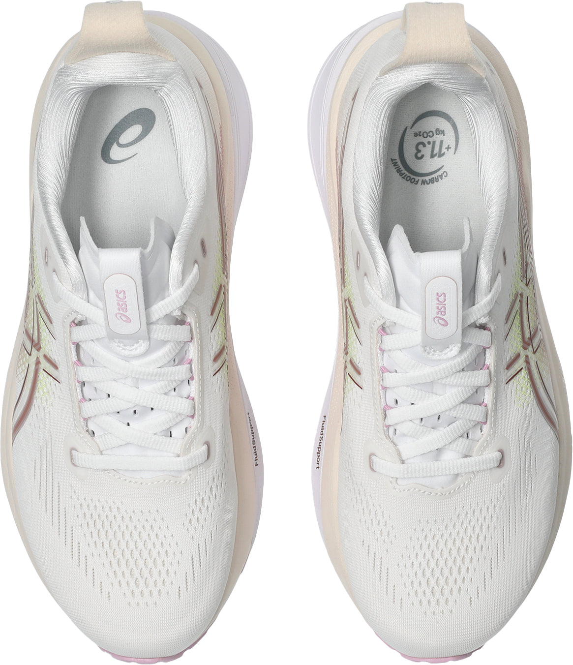 Asics Gel Kayano 33 Women's Running Shoes - White