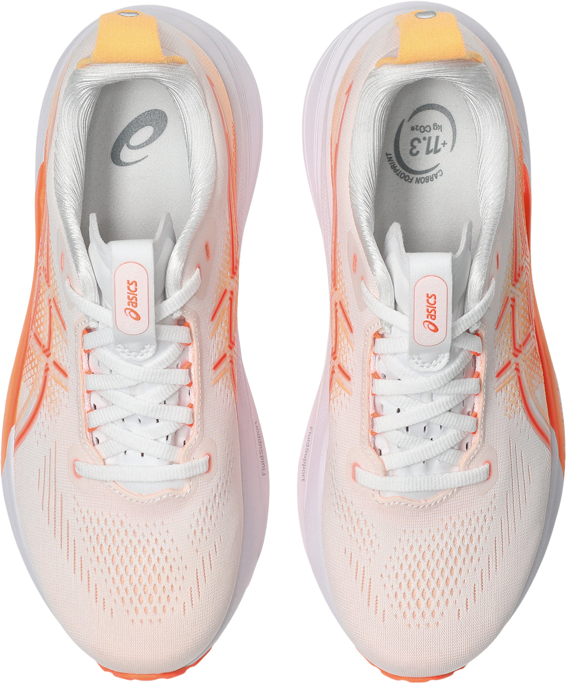 Asics Gel Kayano 33 Women's Running Shoes - White