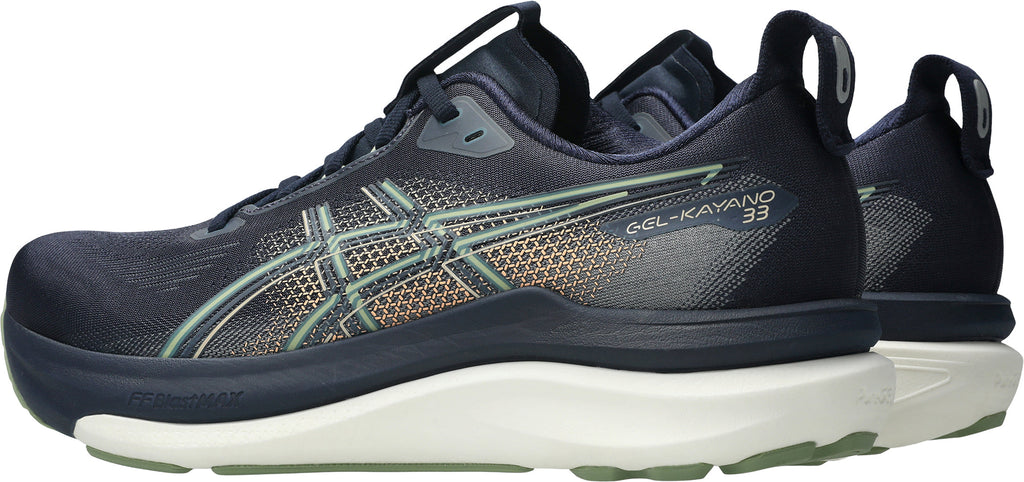 Asics Gel Kayano 33 WIDE FIT (2E) Men's Running Shoes - Blue