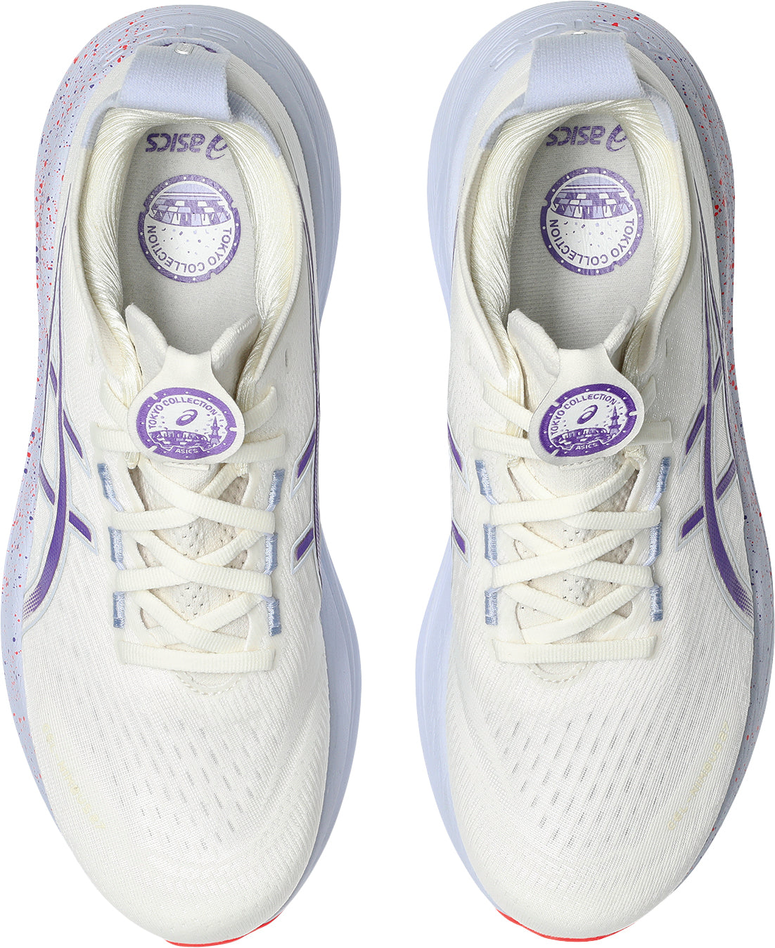 Asics Gel Nimbus 27 Tokyo Men's Running Shoes - Cream