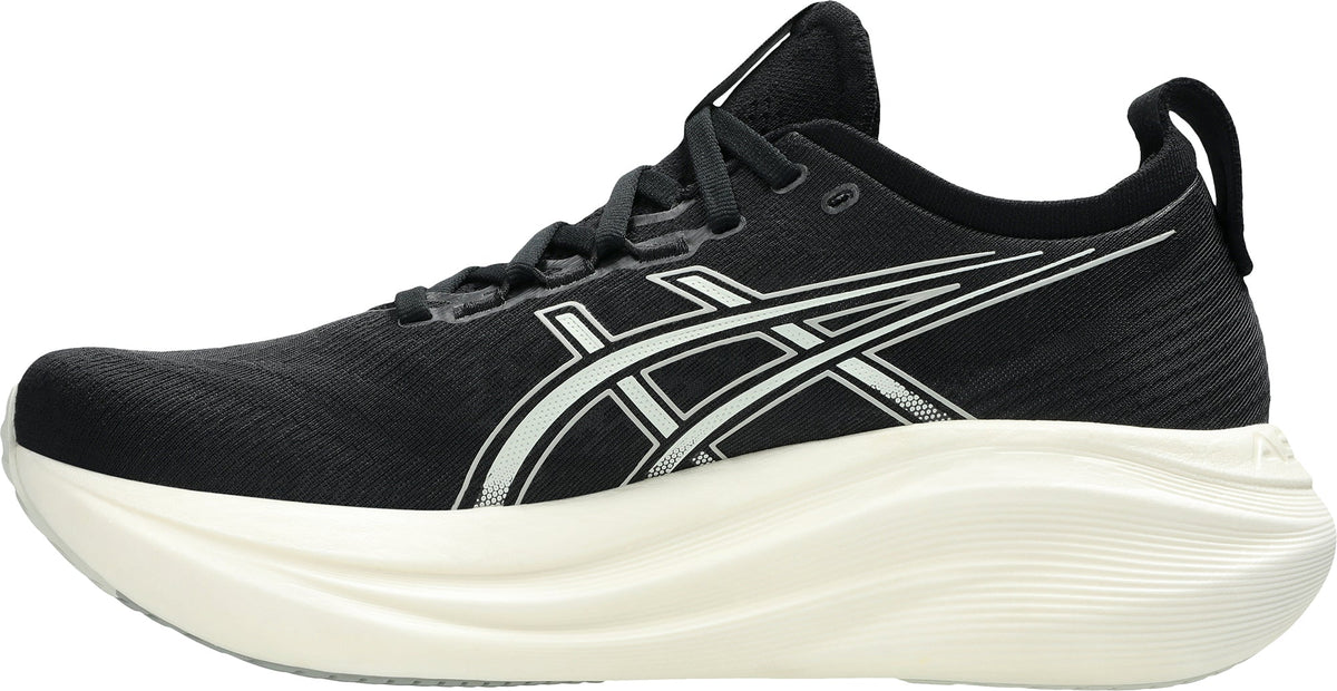 Asics Gel Nimbus 27 WIDE FIT Men's Running Shoes - Black
