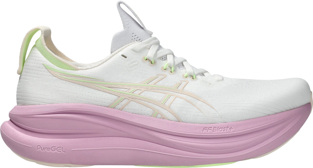 Asics Gel Nimbus 28 Women's Running Shoes - White