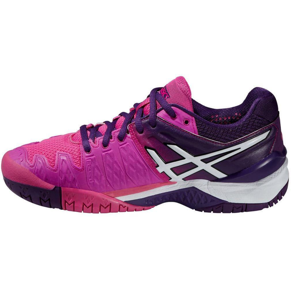 Asics Gel Resolution 6 Clay Women's Tennis Shoes - Pink
