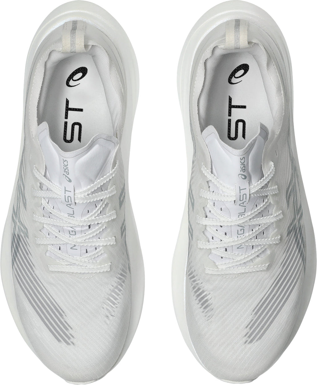 Asics MegaBlast Men's Running Shoes - White