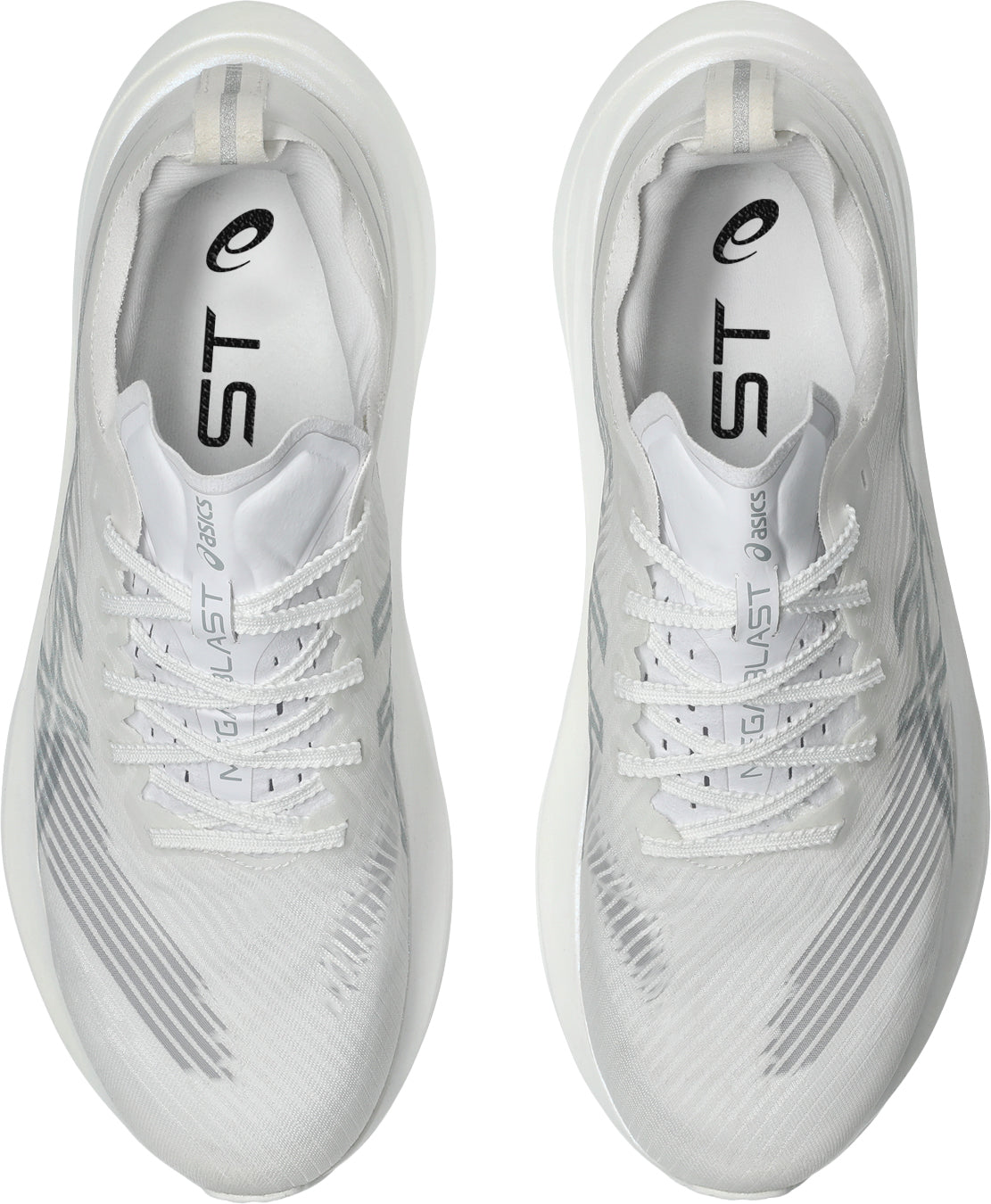 Asics MegaBlast Men's Running Shoes - White
