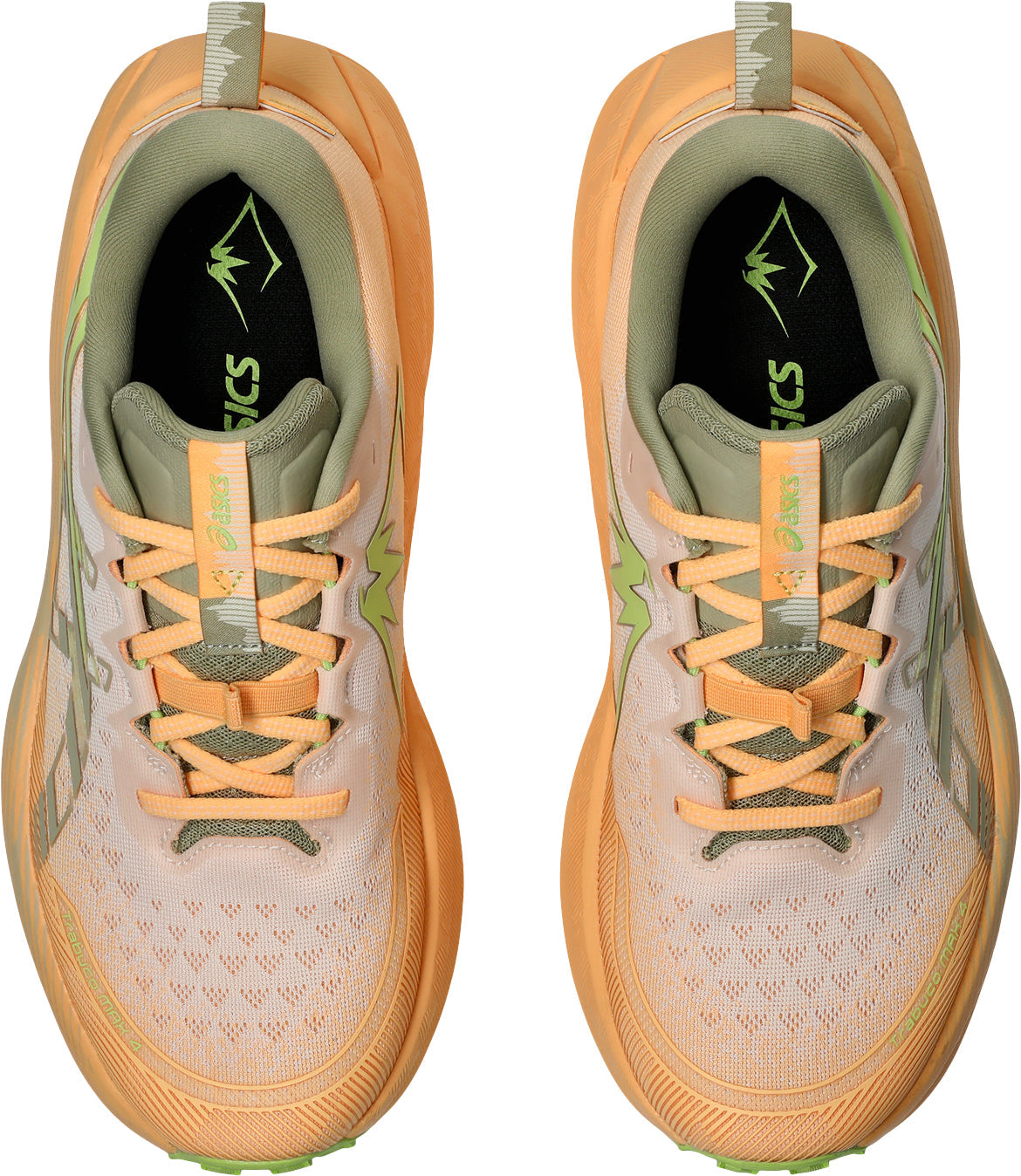 Asics Trabuco Max 4 Men's Trail Running Shoes - Orange