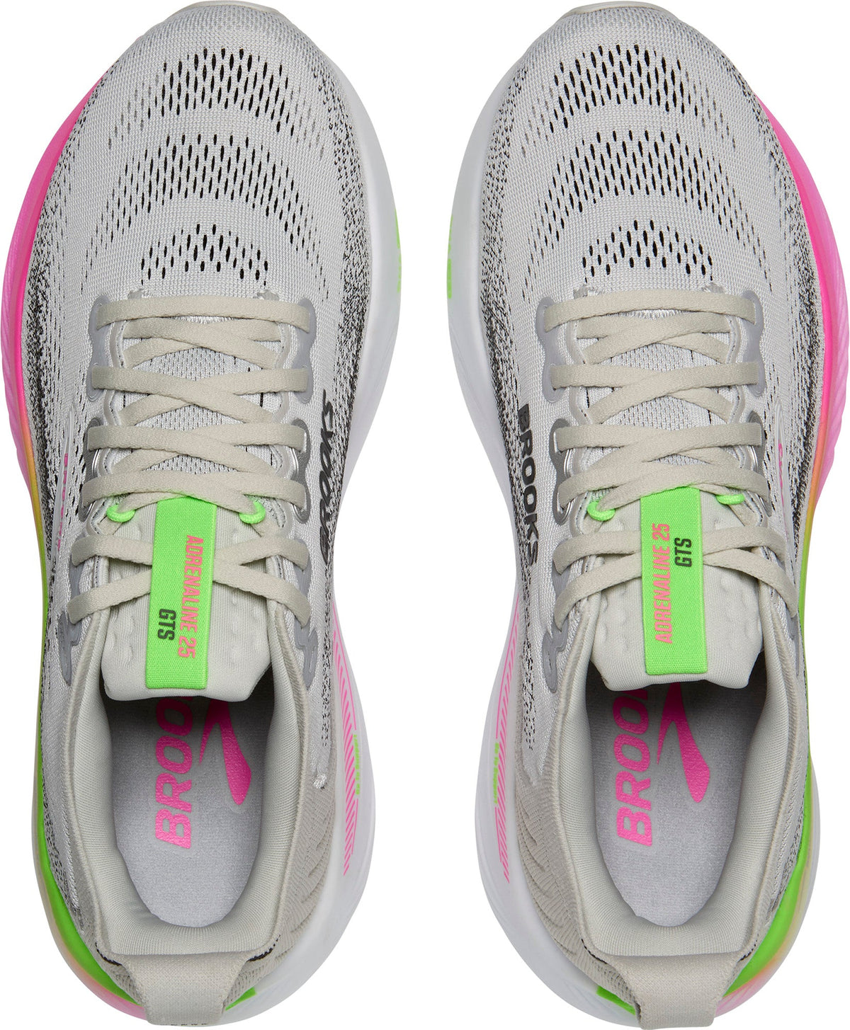 Brooks Adrenaline GTS 25 WIDE FIT Women's Running Shoes - Grey