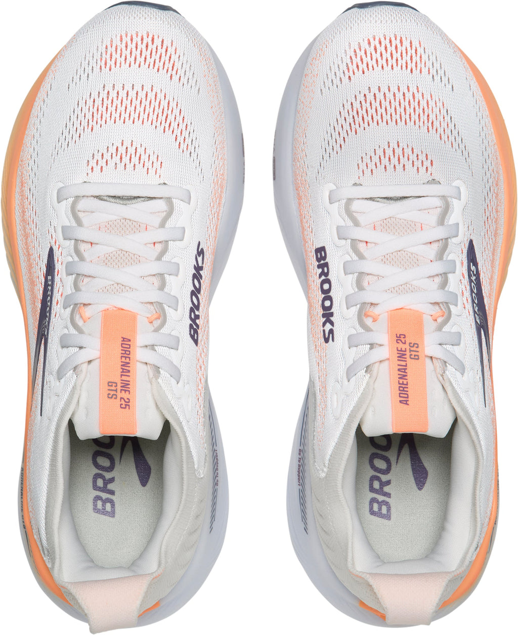 Brooks Adrenaline GTS 25 Women's Running Shoes - White