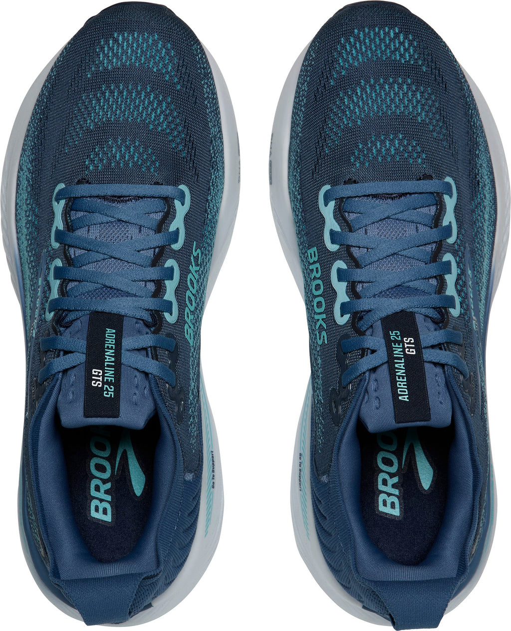 Brooks Adrenaline GTS 25 WIDE FIT Men's Running Shoes - Blue