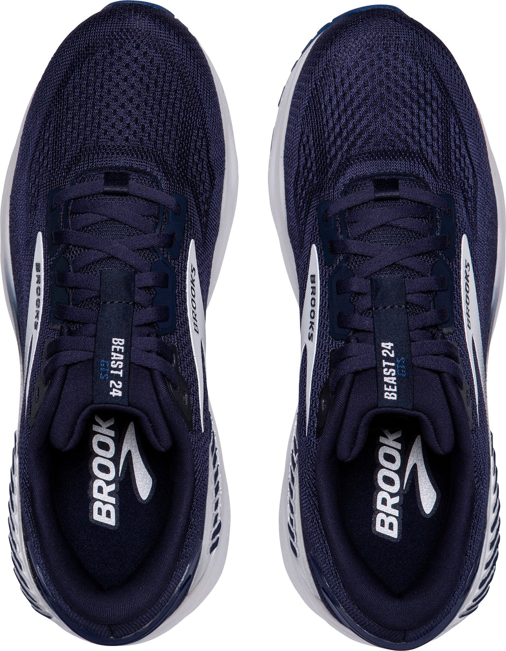 Brooks Beast GTS 24 WIDE FIT Men's Running Shoes - Navy