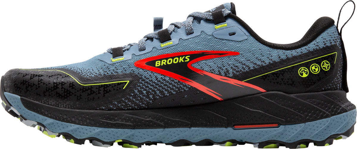 Brooks Cascadia 18 WIDE FIT Men's Trail Running Shoes - Blue
