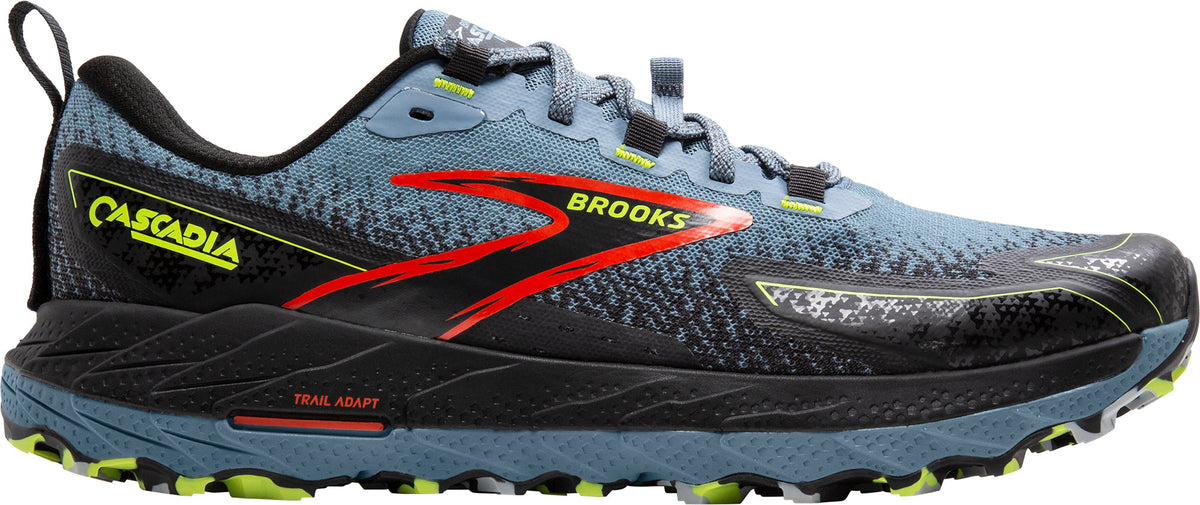 Brooks Cascadia 18 WIDE FIT Men's Trail Running Shoes - Blue