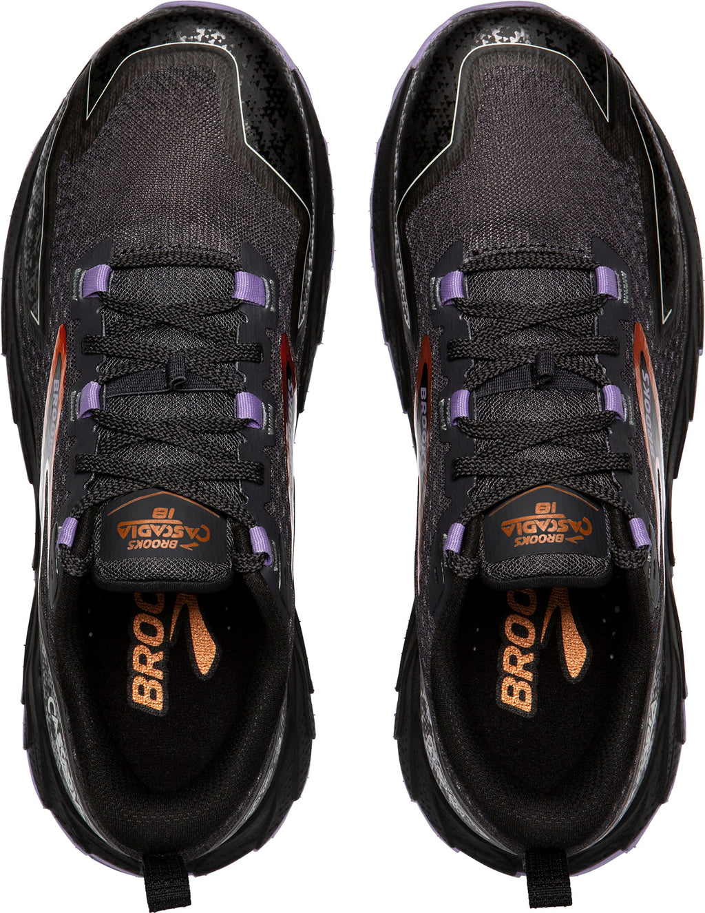 Brooks Cascadia 18 Women's Trail Running Shoes - Black