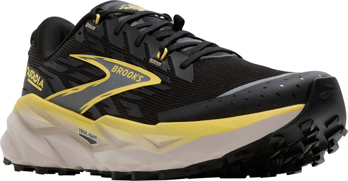Brooks Cascadia 19 Men's Trail Running Shoes - Black