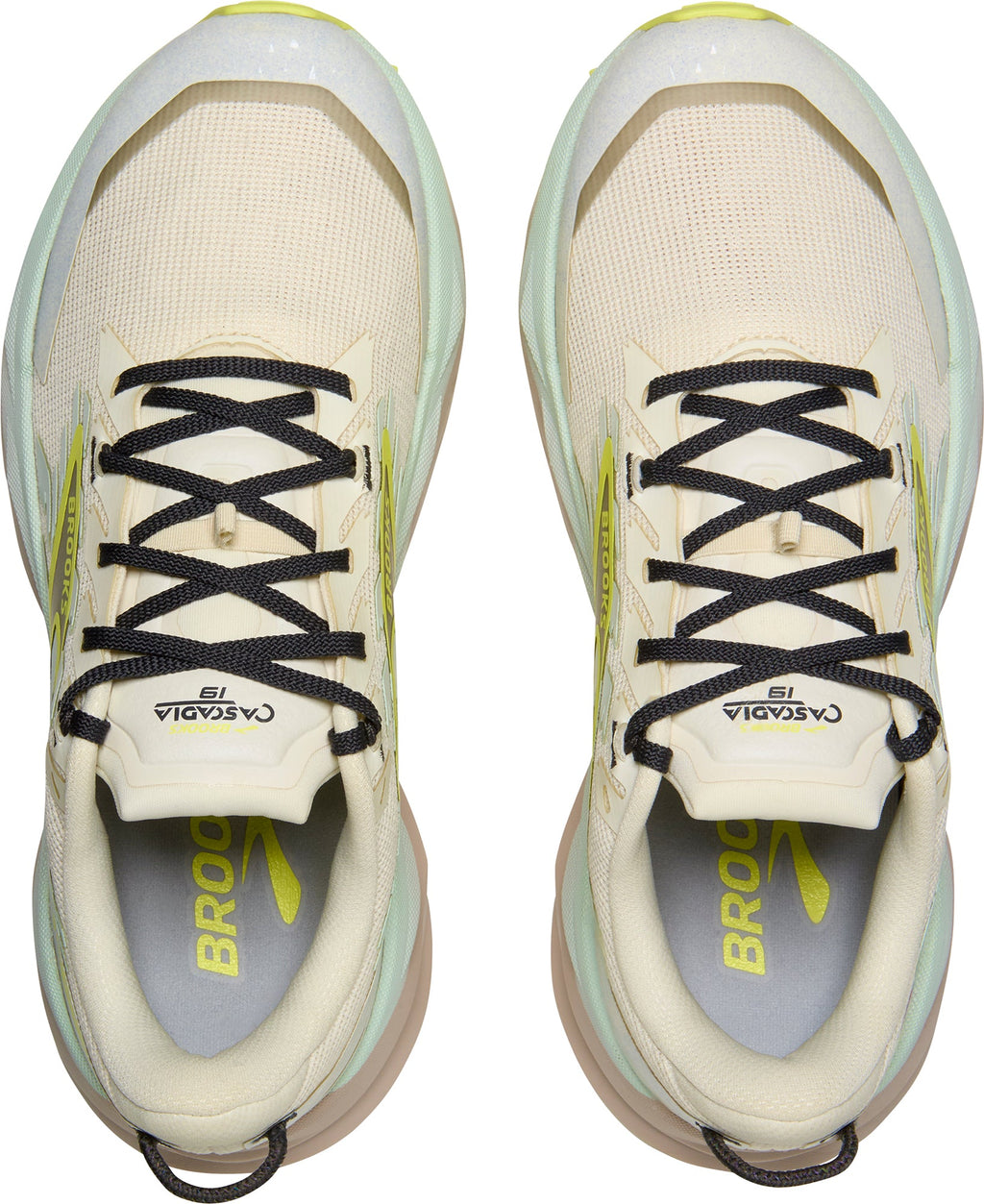 Brooks Cascadia 19 Women's Trail Running Shoes - Cream