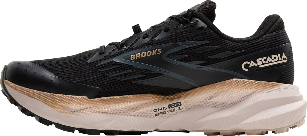 Brooks Cascadia 19 GORE - TEX Men's Trail Running Shoes - Black