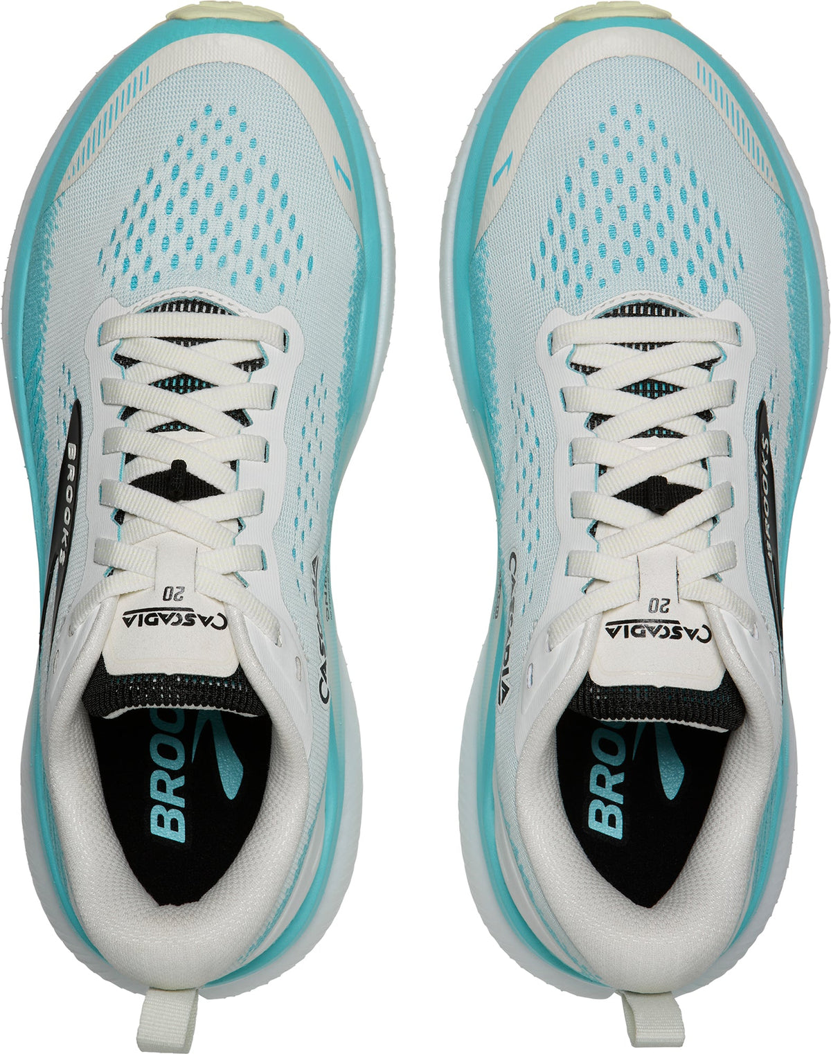 Brooks Cascadia 20 Men's Trail Running Shoes - White