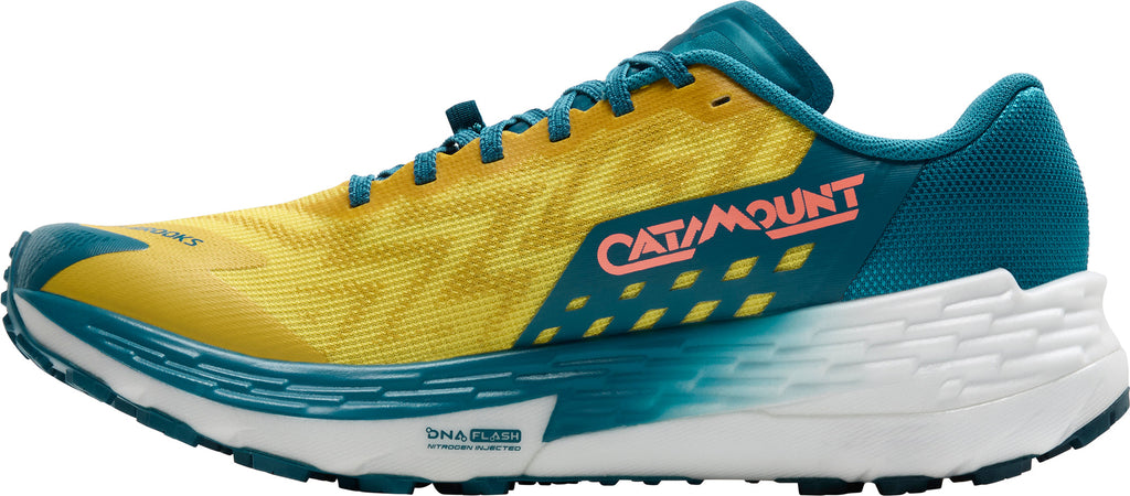 Brooks Catamount 4 Men's Trail Running Shoes - Yellow
