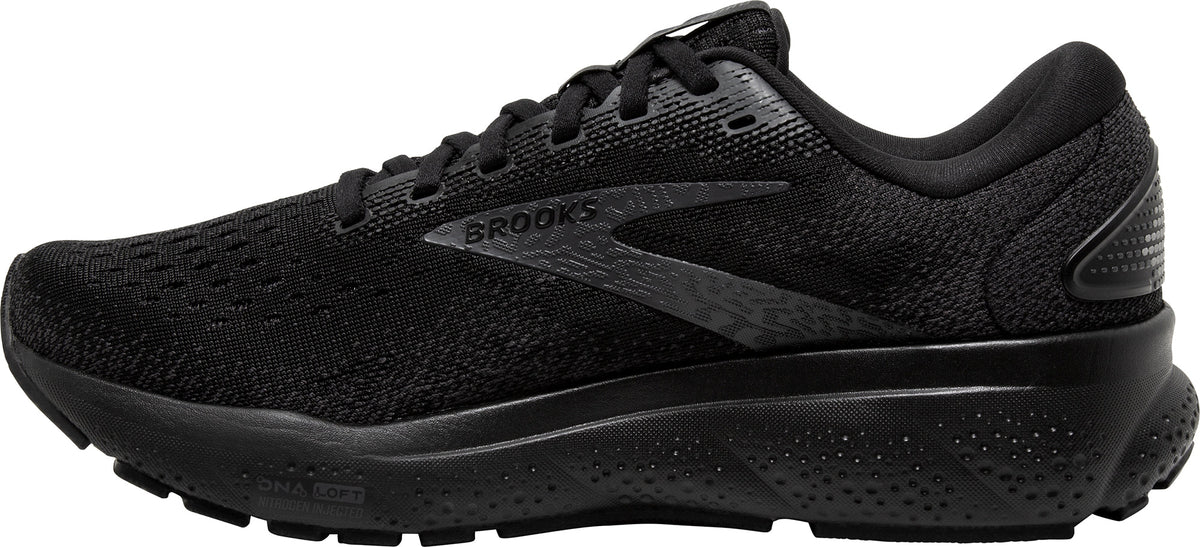 Brooks Ghost 16 WIDE FIT (4E) Men's Running Shoes - Black