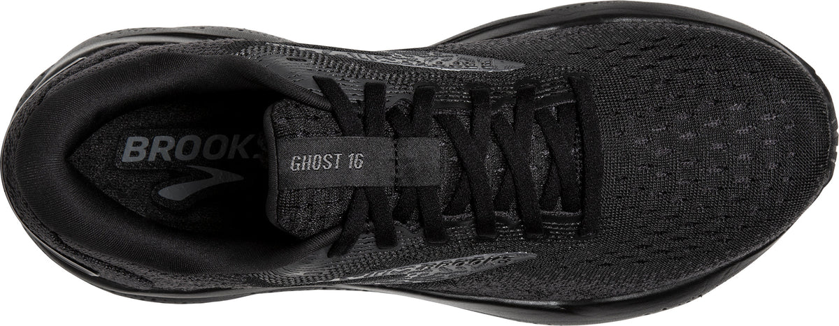 Brooks Ghost 16 WIDE FIT (2E) Men's Running Shoes - Black