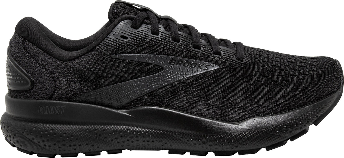 Brooks Ghost 16 WIDE FIT (4E) Men's Running Shoes - Black