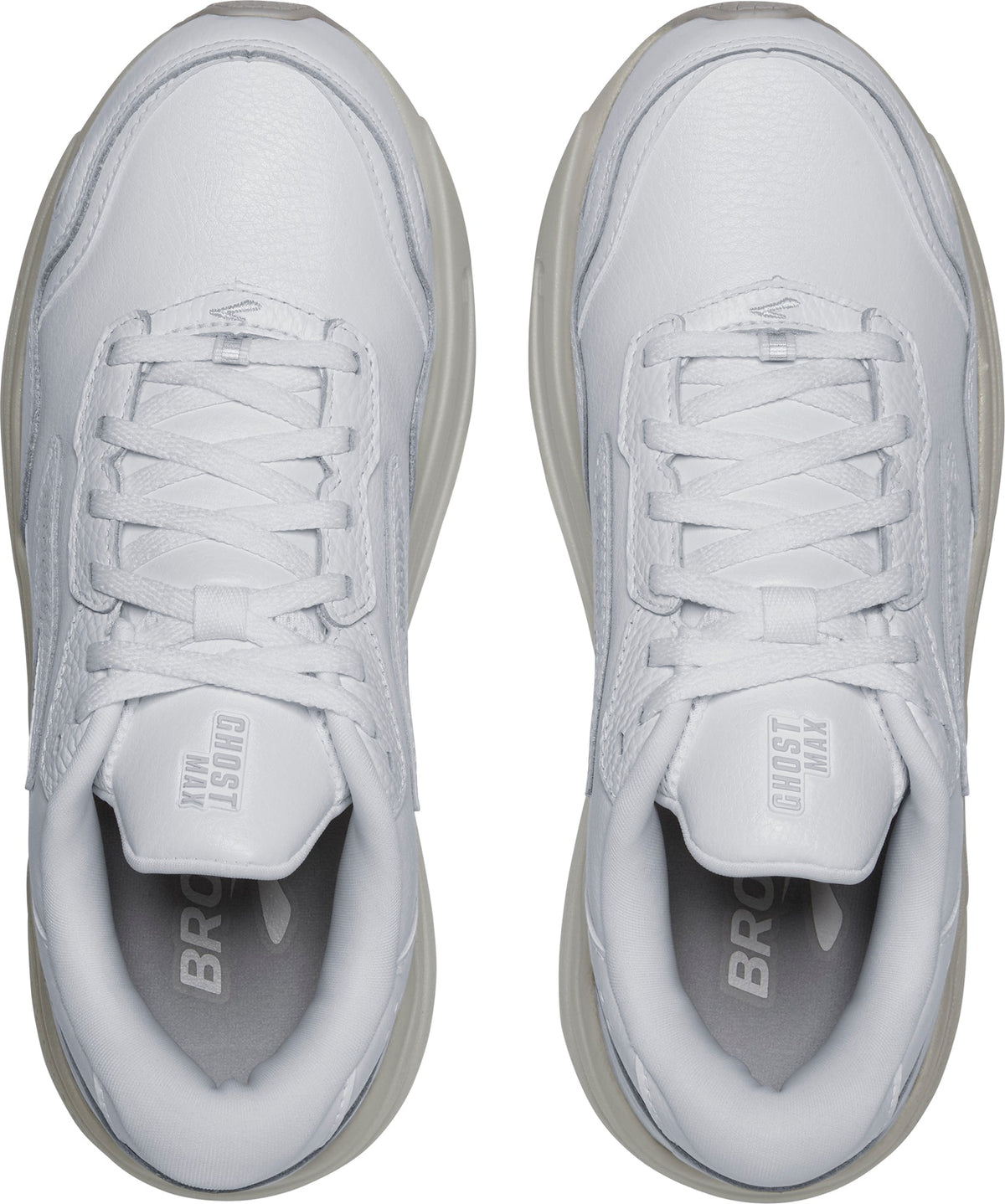 Brooks Ghost Max L Men's Walking Shoes - White