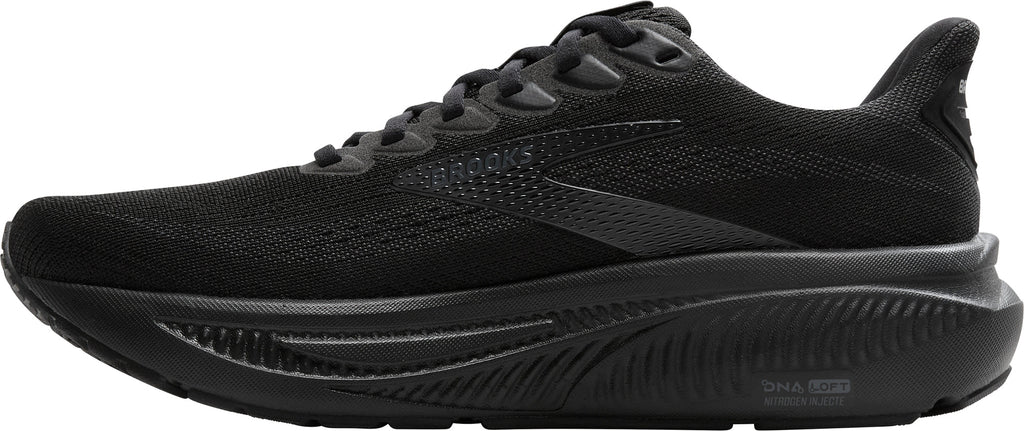 Brooks Ghost 17 WIDE FIT (2E) Men's Running Shoes - Black