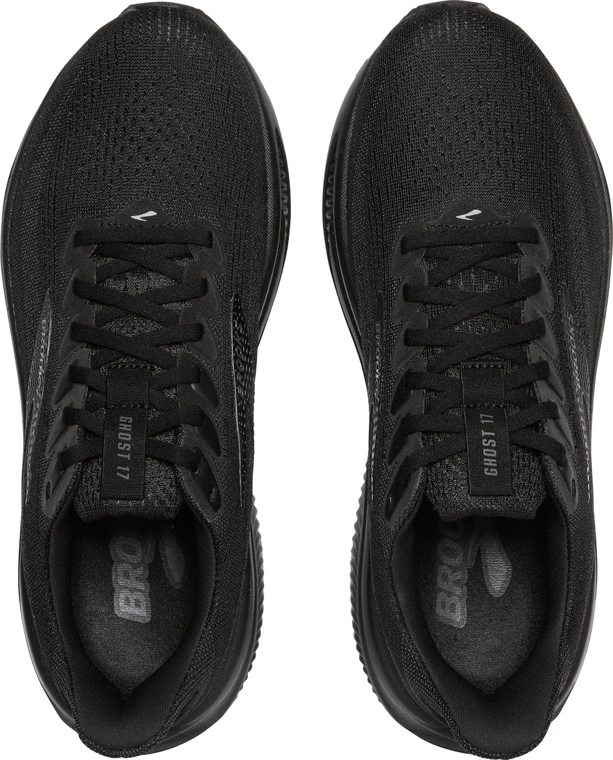 Brooks Ghost 17 WIDE FIT (4E) Men's Running Shoes - Black