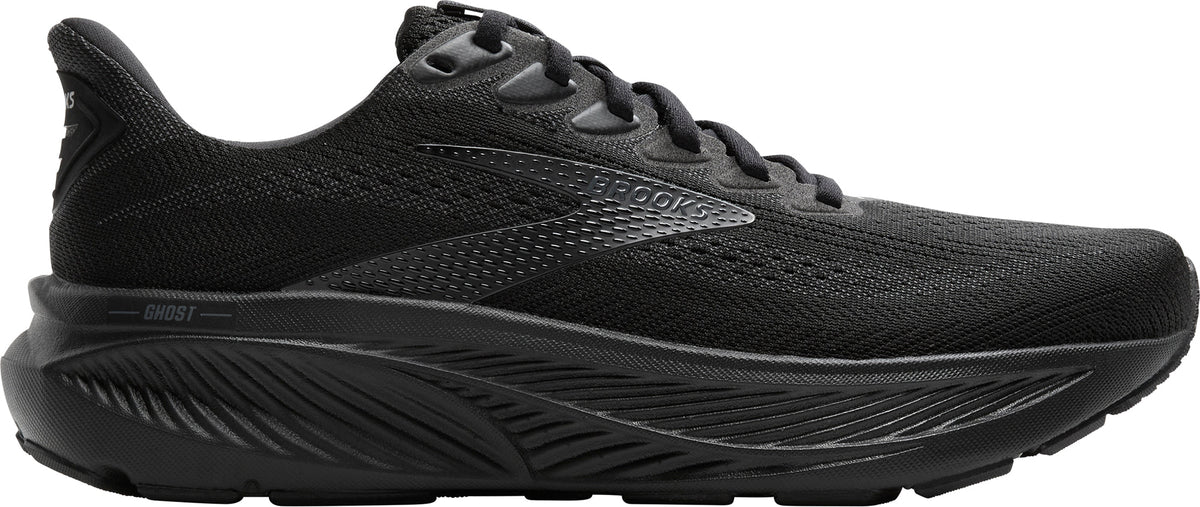 Brooks Ghost 17 WIDE FIT (4E) Men's Running Shoes - Black