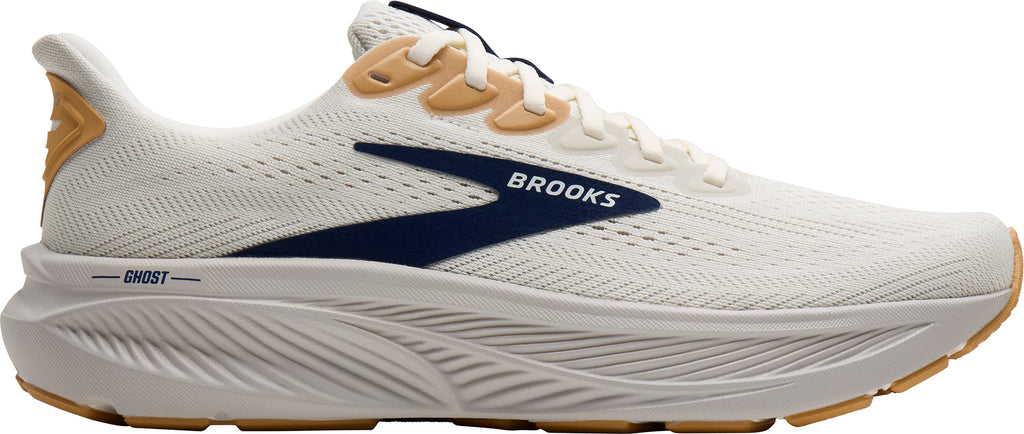 Brooks Ghost 17 Men's Running Shoes - Cream
