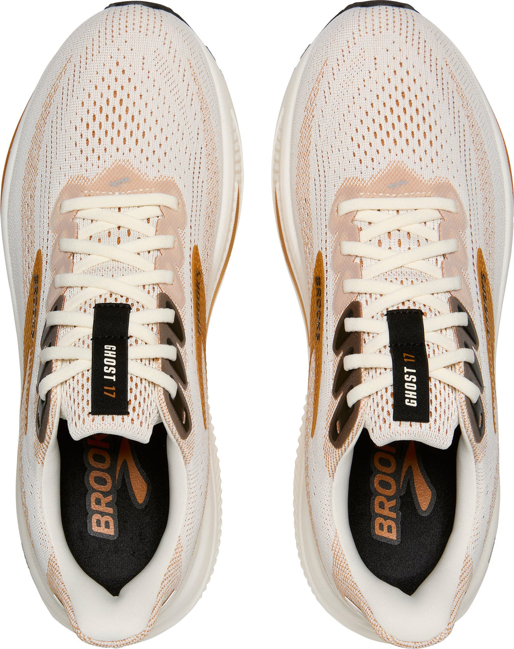 Brooks Ghost 17 Men's Running Shoes - Cream