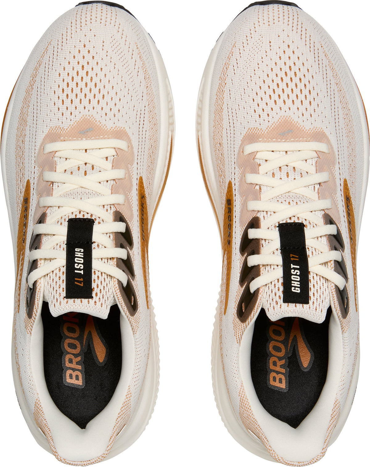 Brooks Ghost 17 Men's Running Shoes - Cream