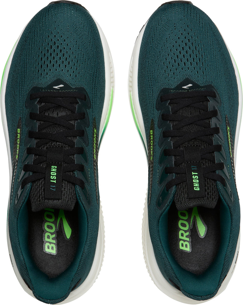 Brooks Ghost 17 Men's Running Shoes - Green