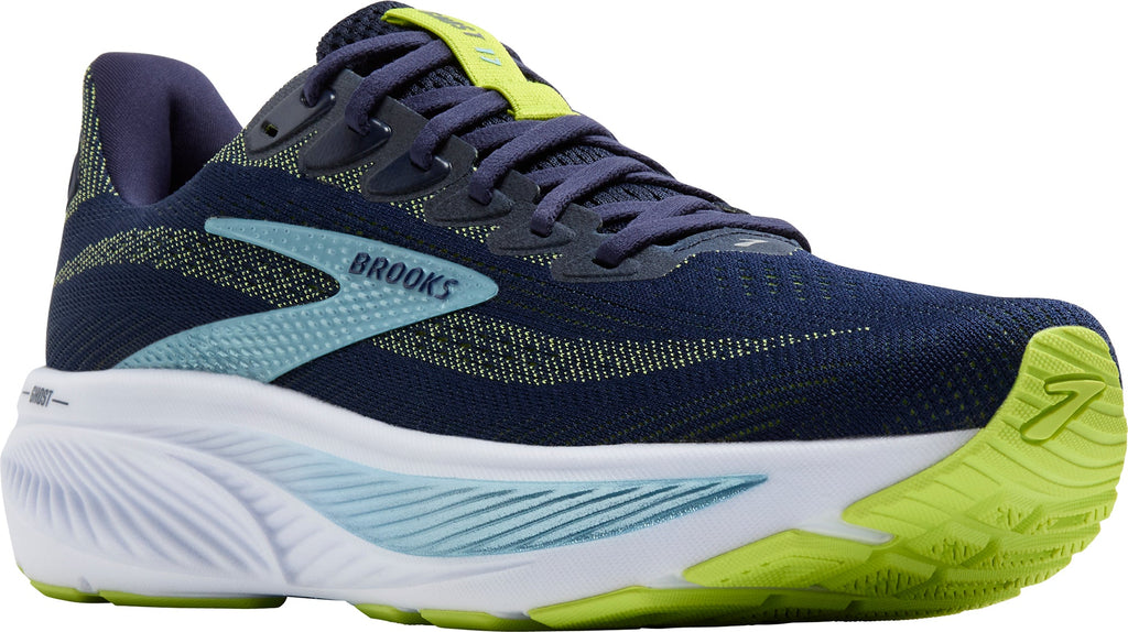 Brooks Ghost 17 WIDE FIT (2E) Men's Running Shoes - Blue