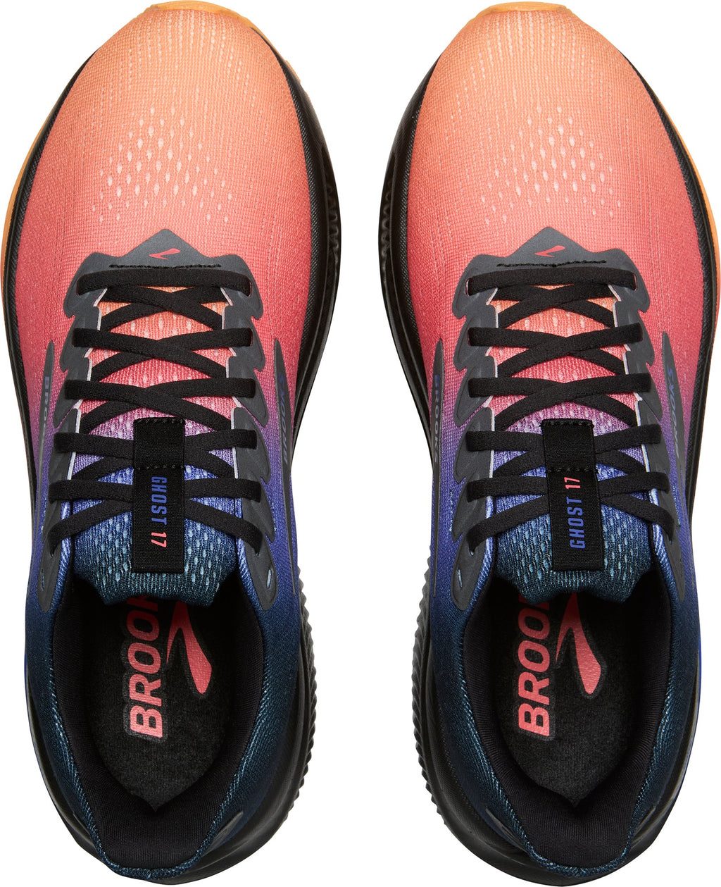 Brooks Ghost 17 Men's Running Shoes - Orange
