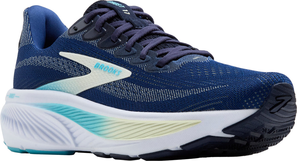 Brooks Ghost 17 WIDE FIT Women's Running Shoes - Blue