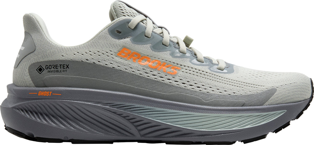 Brooks Ghost 17 GORE - TEX Men's Running Shoes - Grey