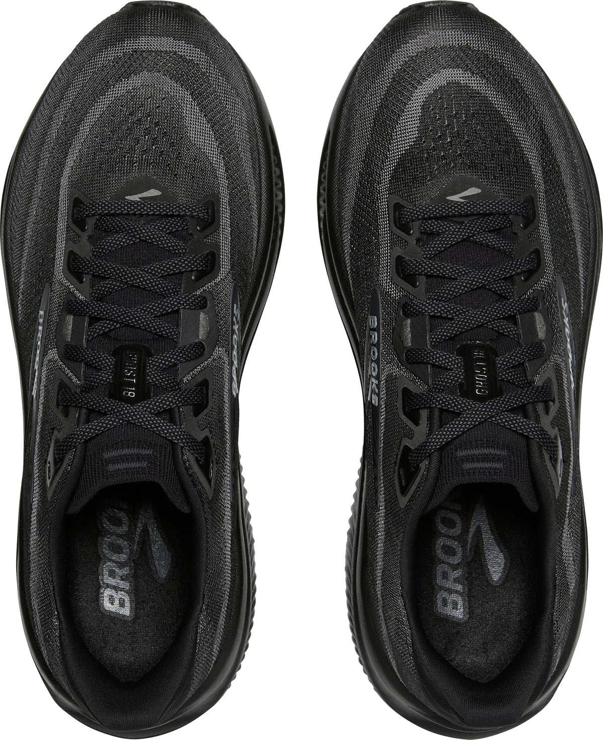 Brooks Ghost 18 WIDE FIT (2E) Men's Running Shoes - Black
