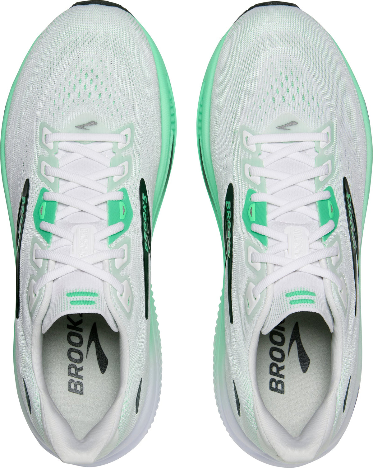 Brooks Ghost 18 Men's Running Shoes - White